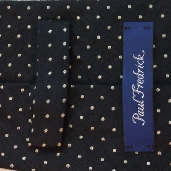 3 Silk Tie Bundle - 2 Brooks Brothers/1 Paul Fredrick (Made in USA) - Picture 8 of 13